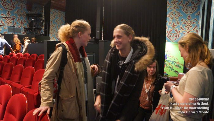 DSC08386- KW1C opl Artiest - Plan B - voor de voorstelling - 8apr2015 -  foto GerardMontE web