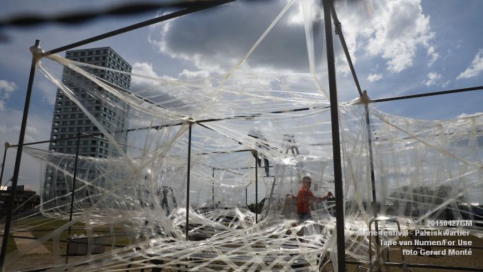 DSC03667- Shine - Paleiskwartier - opbouw installatie Tape van Numen-For Use - 27apr2015 - foto GerardMontE web