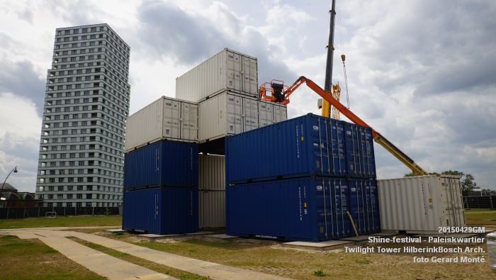 eDSC03872- Shine - Paleiskwartier - opbouwTwilight Tower van HilberinkBosch Architecten - 29april2015 - foto GerardMontE web