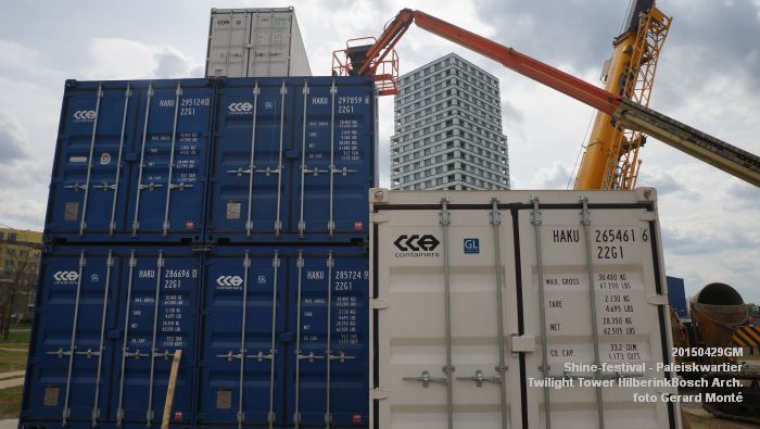 eDSC03874- Shine - Paleiskwartier - opbouwTwilight Tower van HilberinkBosch Architecten - 29april2015 - foto GerardMontE web