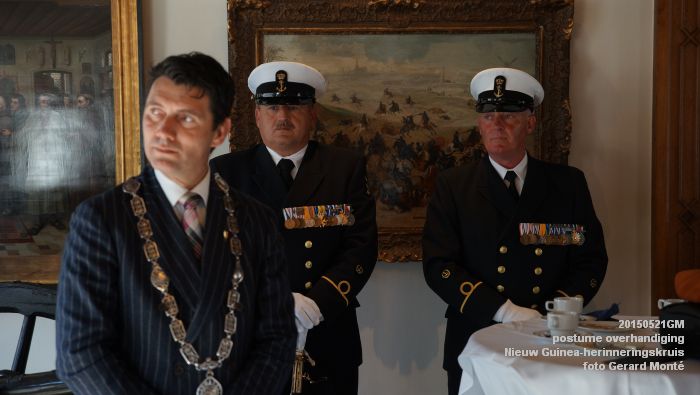 DSC06821- postume overhandiging toegekend Nieuw Guinea-herinneringskruis  - 2mei2015 -  foto GerardMontE web