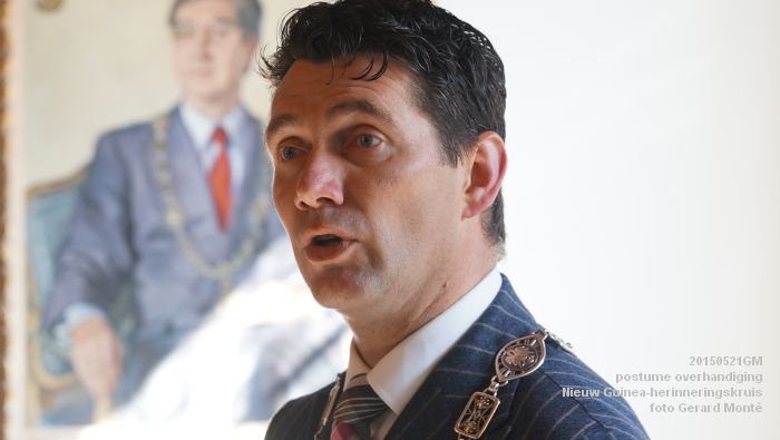 DSC06826- postume overhandiging toegekend Nieuw Guinea-herinneringskruis  - 2mei2015 -  foto GerardMontE web