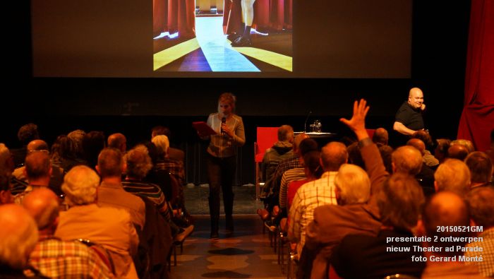 DSC07329- Presentatie 2 ontwerpen nieuw Theater aan de Parade - 21mei2015 -  foto GerardMontE web