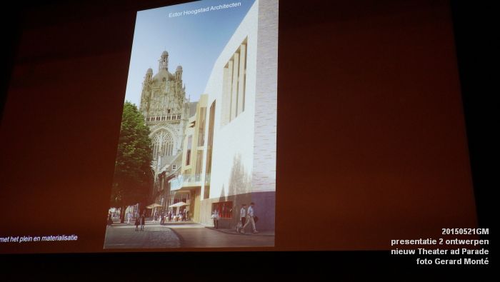 DSC07359- Presentatie 2 ontwerpen nieuw Theater aan de Parade - 21mei2015 -  foto GerardMontE web