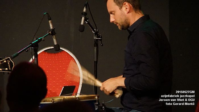 DSC08811- azijnfabriek jazzkapel Jeroen van Vliet OGU - 27mei2015 -  foto GerardMontE web