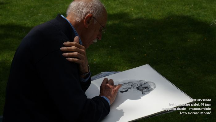 DSC09297- het bossche palet 40 jaar met cappella ducis - museumtuin - 30mei2015 -  foto GerardMontE web