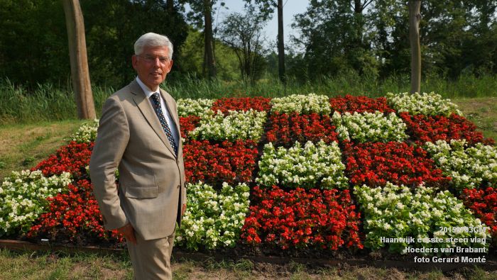 DSC06163- Haanwijk Brabantse vlag - Hoeders van Brabant - 3juli2015 - foto GerardMontE web