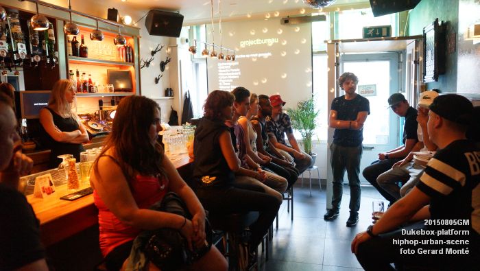 DSC01738- Dukebox-platform voor hiphop-urban-scene - cafe Today - 5aug2015 - foto GerardMontE web
