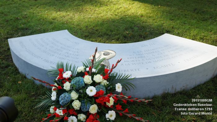 DSC04724- Gedenkteken Franse militairen 1794 bastion Baselaar - 9okt2015 - foto GerardMontE web
