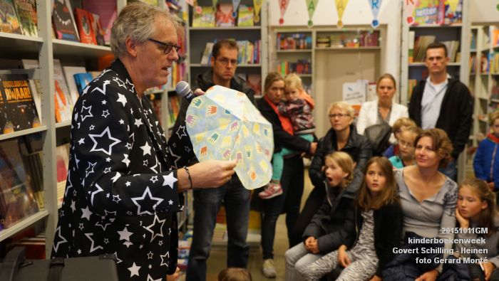 DSC05215- boekhandel Heinen kinderboekenweek Govert Schilling - 11okt2015 - foto GerardMontE web