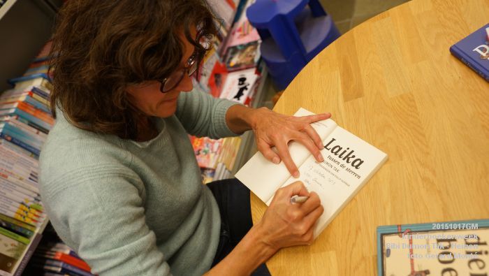 DSC06134- kinderboekenweek Heinen Bibi Dumon Tak - 17okt2015 - foto GerardMontE web
