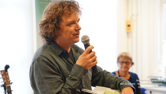 DSC06555- kinderboekenweek - Ad Grooten - 18okt2015 - foto GerardMontE web