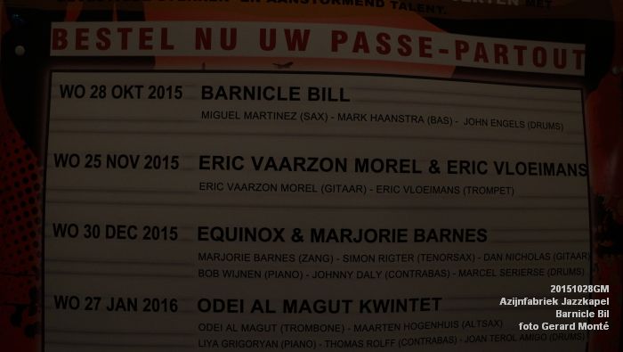 DSC08922- Azijnfabriek Jazzkapel Barnicle Bill - 28okt2015 - foto GerardMontE web