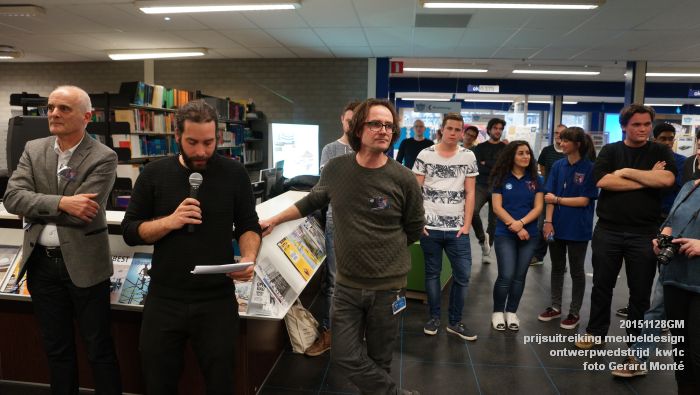DSC04805- Prijsuitreiking ontwerpwedstrijd meubeldesign kw1c  - 28nov2015 - foto GerardMontE web