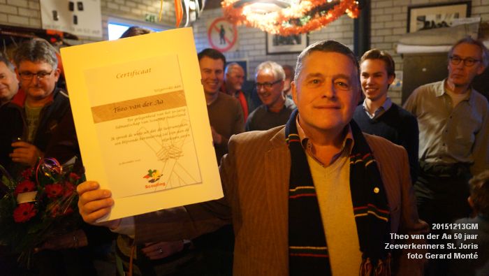 DSC07388- Theo van der Aa 50 jaar bij Zeeverkennersgroep Sint Joris - 13dec2015 - foto GerardMontE web