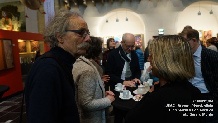 DSC07939- boekpresentatie Vroom frivool vilein door Pien Storm van Leeuwen ea JBAC.- 28feb2016 - foto GerardMontE web