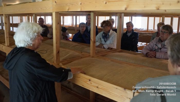 DSC08793- Zomerschool55+ SaSdenbosch - In de Roos NM Kamp Vught Barak 1 - 3aug2016 -  foto GerardMontE web