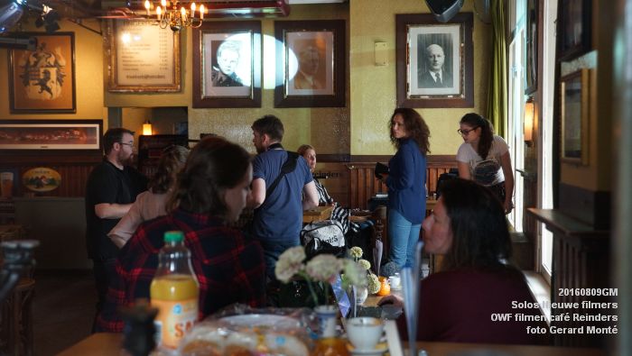 fDSC00210- Solos Nieuwe filmers One Week Film - opnames in cafe Reinders - 9aug2016 -  foto GerardMontE web