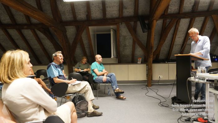 DSC03989- bieb bovenkamer -  Eric Alink over columns - 15september2016 -  foto GerardMontE web