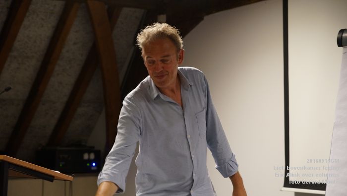 DSC04001- bieb bovenkamer -  Eric Alink over columns - 15september2016 -  foto GerardMontE web