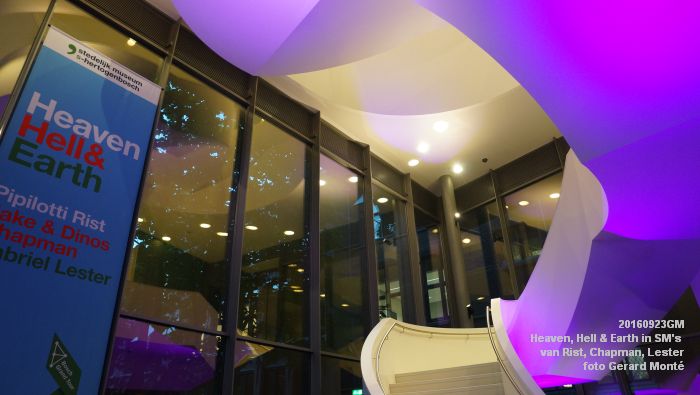 DSC05245- Heaven - Hell - Earth - Pipilotti Rist, Jake en Dinos Chapman, Gabriel Lester - 23september2016 -  foto GerardMontE web