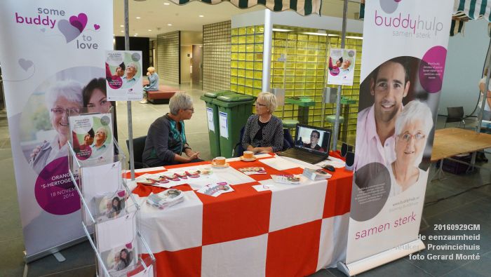 DSC06491- Week van de eenzaamheid - Samen is leuker - Provinciehuis - 29september2016 -  foto GerardMontE web