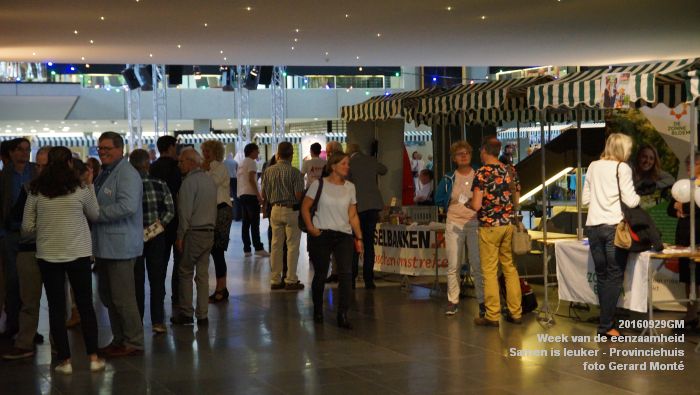 DSC06559- Week van de eenzaamheid - Samen is leuker - Provinciehuis - 29september2016 -  foto GerardMontE web