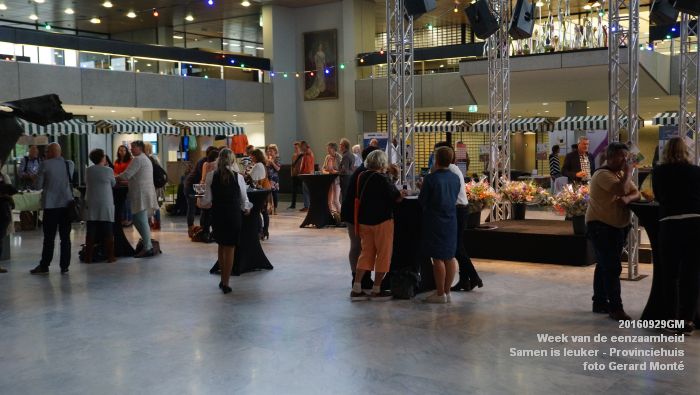 DSC06585- Week van de eenzaamheid - Samen is leuker - Provinciehuis - 29september2016 -  foto GerardMontE web