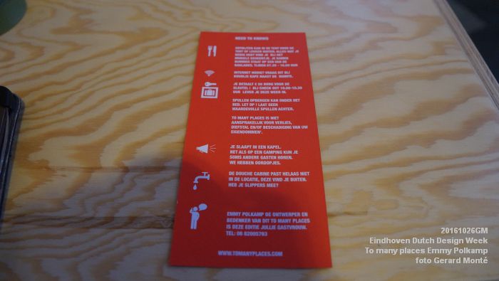 DSC01675- Eindhoven Dutch Design Week DDW - To many places Emmy Polkamp.- 26oktober2016 - foto GerardMontE web