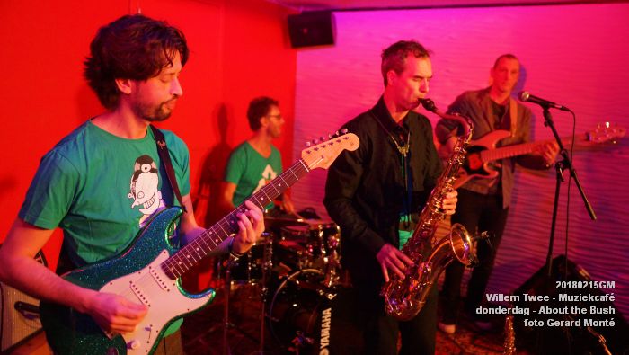 DSC05811- Willem Twee - Muziekcafe op donderdag in de Concertzaal - About the Bush - 15feb2018 - foto GerardMontE web