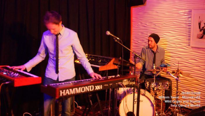 fDSC06062- Willem Twee - Muziekcafe op donderdag in de Concertzaal - Wild Organ and Drums - 22feb2018 - foto GerardMontE web