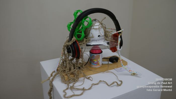 DSC04341- Expositieruimte Grang de Paul Art - groepsexpositie Renewal - 8feb2018 - foto GerardMontE web