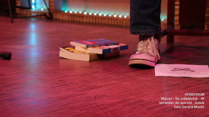 DSC02716- Matzer - De ontbijtclub - verander de wereld - Clubzaal - Geluk - 25feb2018 - foto GerardMontE web