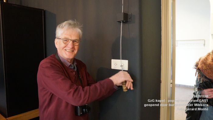 DSC05139- GzG-kapel - pop-up restaurant GAST officieel geopend door burgemeester Mikkers - 1mrt2018 - foto GerardMontE web