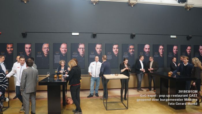DSC05163- GzG-kapel - pop-up restaurant GAST officieel geopend door burgemeester Mikkers - 1mrt2018 - foto GerardMontE web