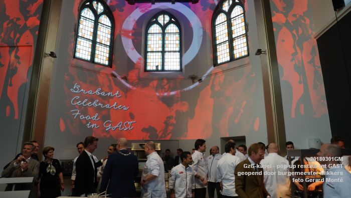 DSC05215- GzG-kapel - pop-up restaurant GAST officieel geopend door burgemeester Mikkers - 1mrt2018 - foto GerardMontE web