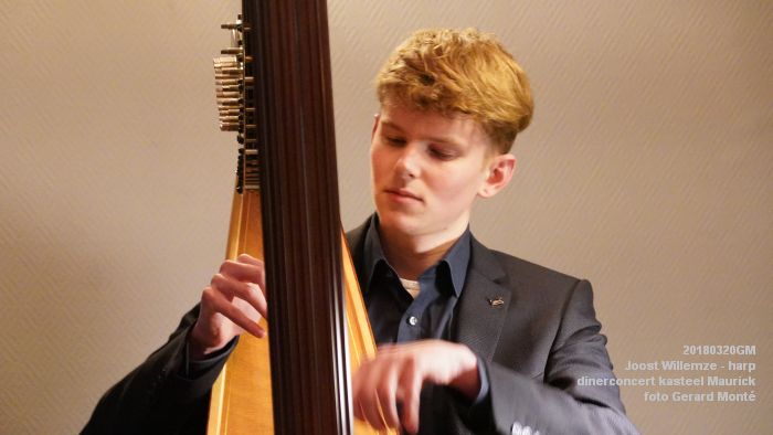 eDSC04130- Dinerconcert - Joost Willemze harp - kasteel Maurick - 20maart2018 - foto GerardMontE web