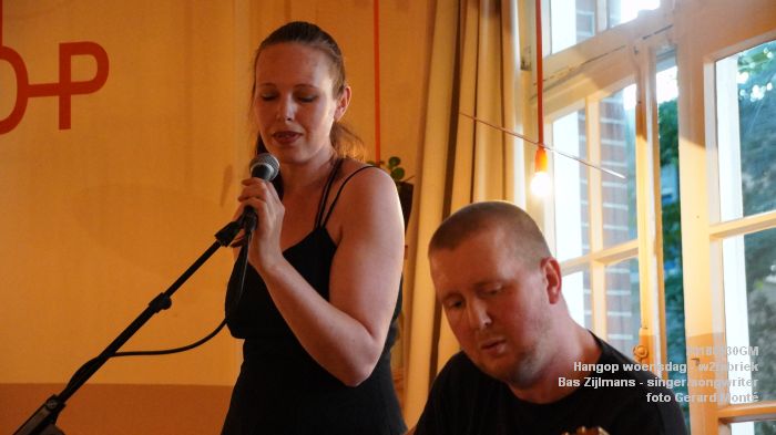 JDSC07560 - Hangop woensdag -  open podium - w2f - singer-songwriter Bas Zijlmans  - 30mei2018 -  foto GerardMontE web