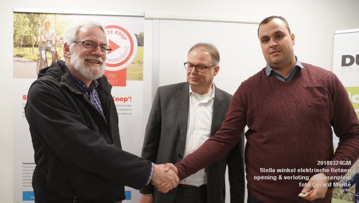 eDSC00932- Opening Stella-winkel voor elektrische fietsen en verloting - Rivierenplein - 24maart2018 - foto GerardMontE web