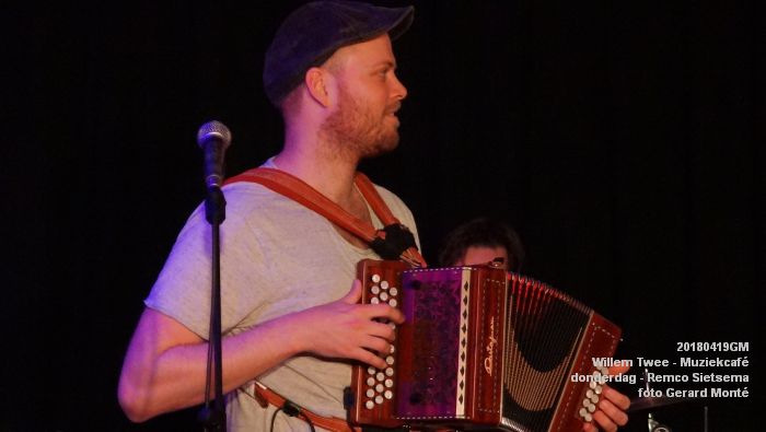 DSC03998- Willem Twee - Muziekcafe op donderdag in de Concertzaal - Remco Sietsema - 19april2018 - foto GerardMontE web DSC03998- Willem Twee - Muziekcafe op donderdag in de Concertzaal - Remco Sietsema - 19april2018 - foto GerardMontE web