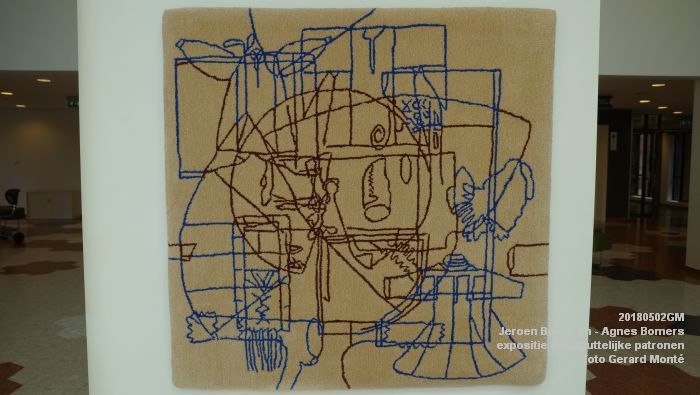 DSC05570 - Jeroen Bosch-ziekenhuis JBZ - expositie Onuitputtelijke patronen - Agnes Bomers - 2mei2018 -  foto GerardMontE web