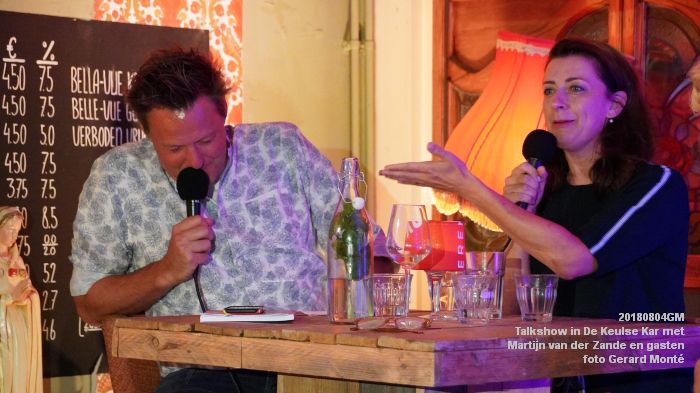 eDSC01472- Talkshow in De Keulse Kar met Martijn van der Zande en gasten 2 - 4aug2018 -  foto GerardMontE web