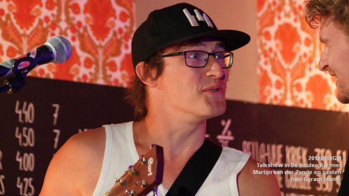 fDSC01665- Talkshow in De Keulse Kar met Martijn van der Zande en gasten 3 - 10aug2018 -  foto GerardMontE web