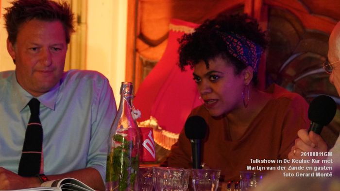 gDSC01773- Talkshow in De Keulse Kar met Martijn van der Zande en gasten 4 - 11aug2018 -  foto GerardMontE web