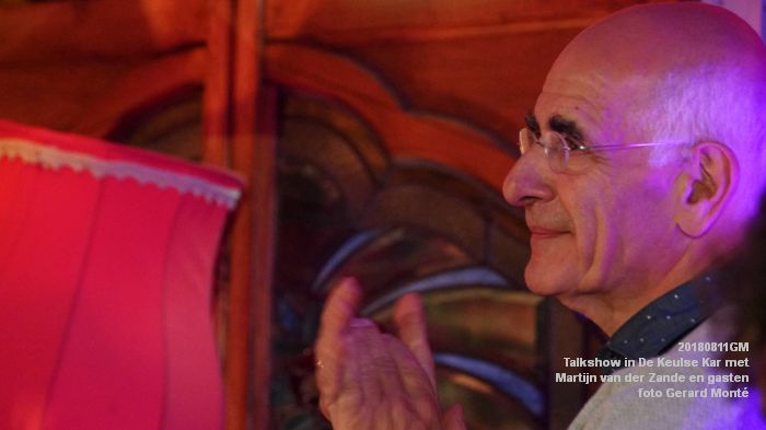 gDSC01805- Talkshow in De Keulse Kar met Martijn van der Zande en gasten 4 - 11aug2018 -  foto GerardMontE web