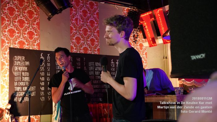 gDSC01806- Talkshow in De Keulse Kar met Martijn van der Zande en gasten 4 - 11aug2018 -  foto GerardMontE web