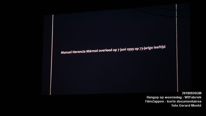 ejDSC06948- Hangop op woensdag -  FilmZappen - WillemTweeFabriek  - 26sept2018 -  foto GerardMontE web