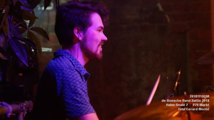 HDSC02448-  de Bossche Band Battle 2018 - Halve finale 2 in P79 Markt  - 10nov2018 -  foto GerardMontE web