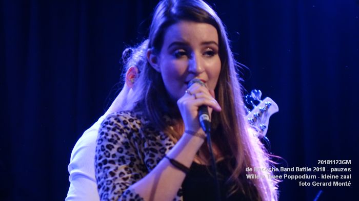 jDSC05566- de Bossche Band Battle 2018 - nevenprogramma - Willem Twee Poppodium kleine zaal - 23nov2018 -  foto GerardMontE web