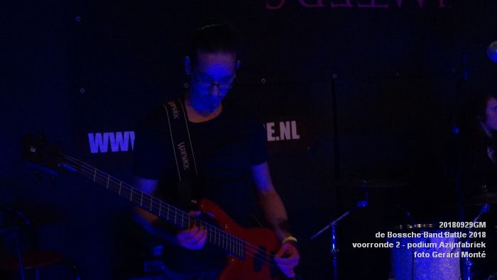 eDSC07256- Bossche Band Battle 2018 - voorronde 2 - podium Azijnfabriek- 29sept2018 -  foto GerardMontE web